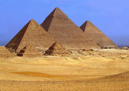 Пирамиды в Гизе, Египет